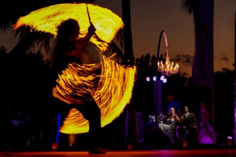 Picture of a Fire Dancer 